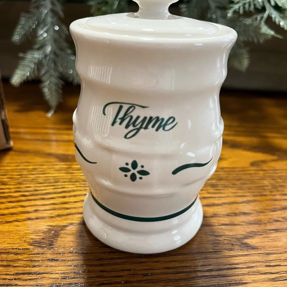 Longaberger pottery spice